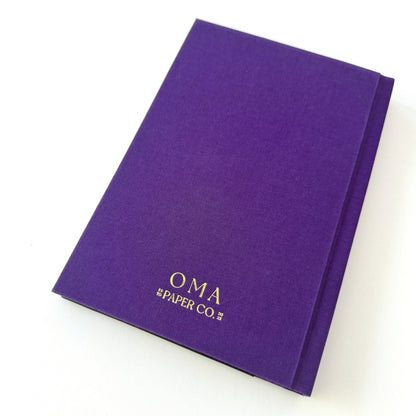 Handmade Sketchbook TYRIAN | 16,5 x 24 cm