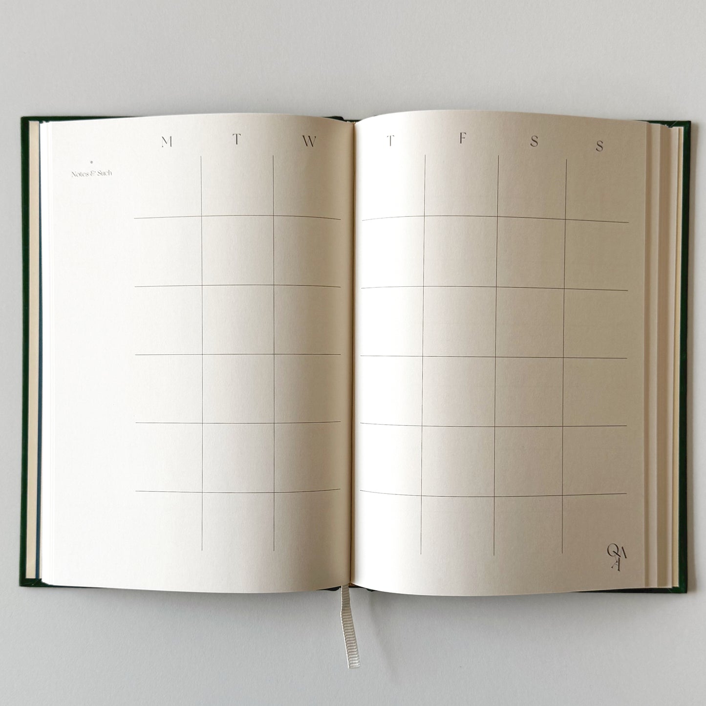 Weekly Planner (undated), MAVİ