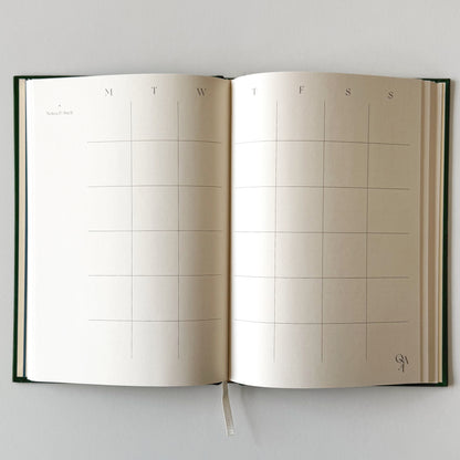 Weekly Planner (undated), MAVİ