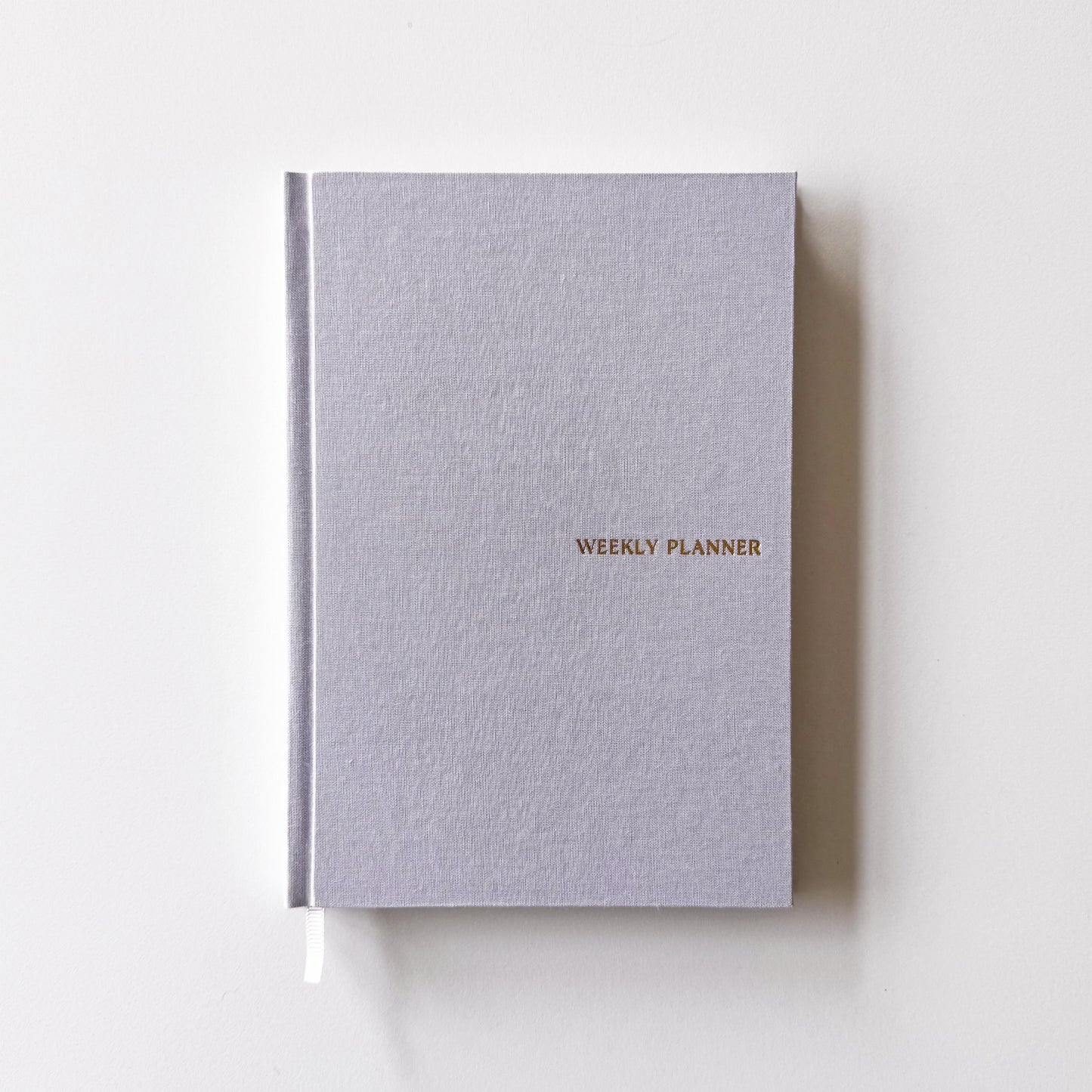 Handbound Weekly Planner (undated), LİLA