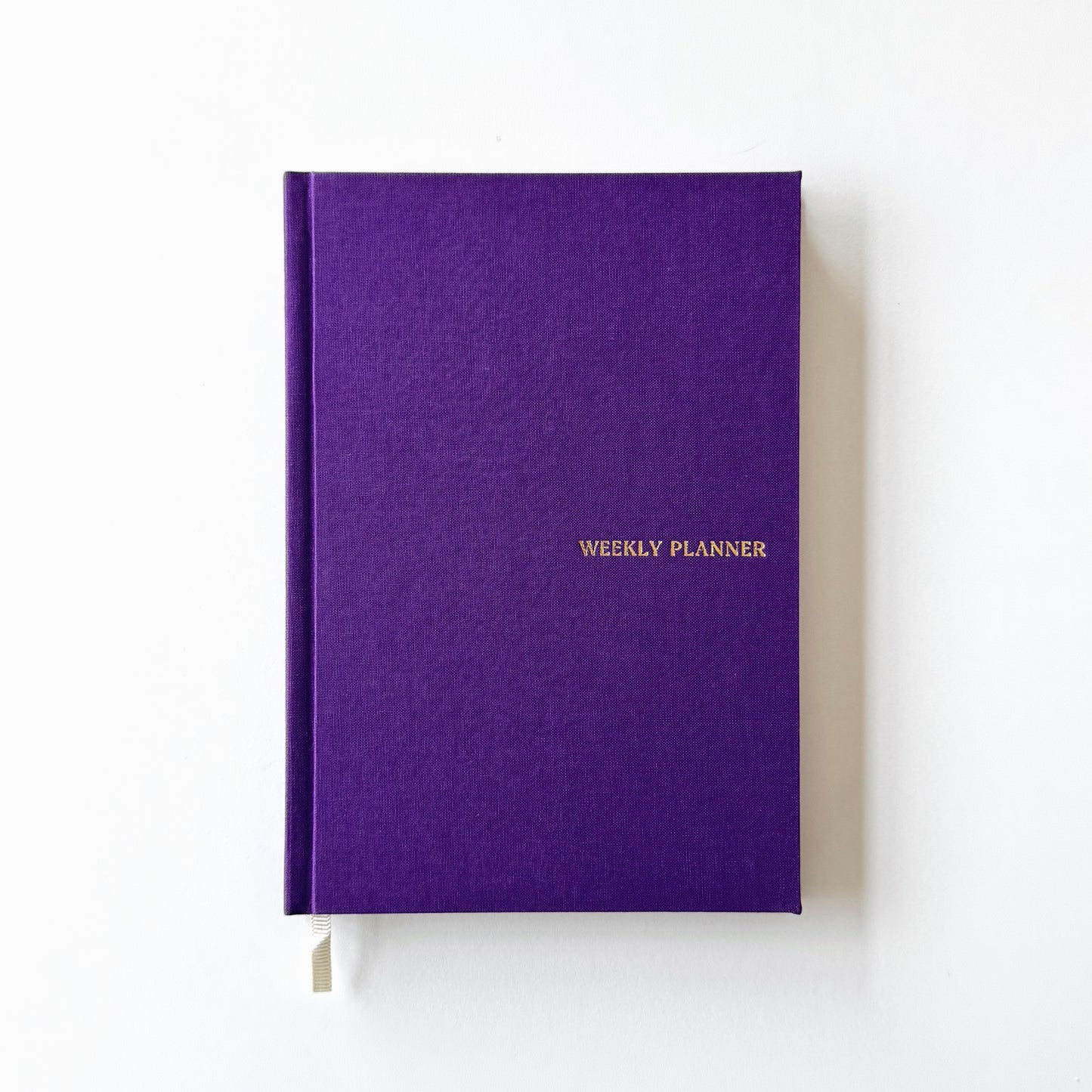 Handbound Weekly Planner (undated), MOR