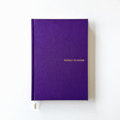 Handbound Weekly Planner (undated), MOR