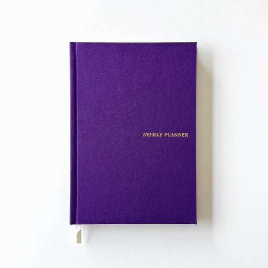 Handbound Weekly Planner (undated), MOR