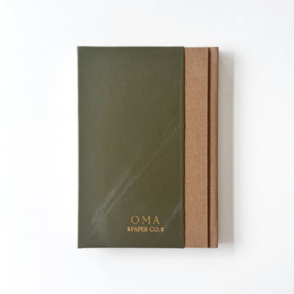 Handmade Leather Notebook No. 21 | 16,5 x 24 cm