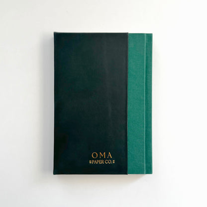 Handmade Leather Notebook No. 45 | 16,5 x 24 cm