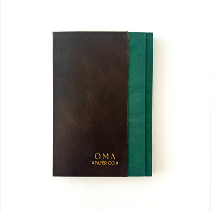 Handmade Leather Notebook No. 6 | 16,5 x 24 cm