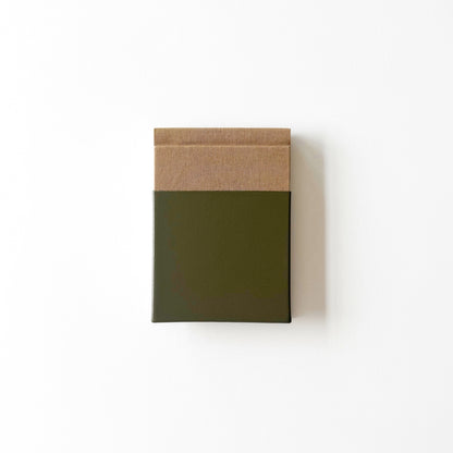 Handmade Leather Notebook No. 21T | 9 x 12,5 cm