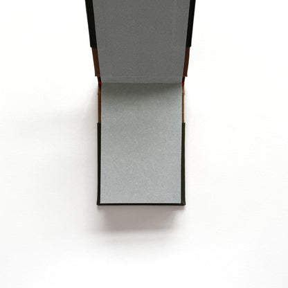 Handmade Leather Notebook No. 21T | 9 x 12,5 cm