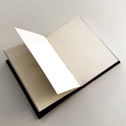 Handmade Leather Notebook No. 45 | 12,5 x 18 cm