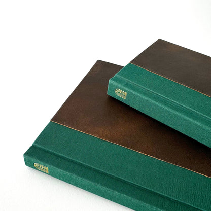 Handmade Leather Notebook No. 6 | 12,5 x 18 cm